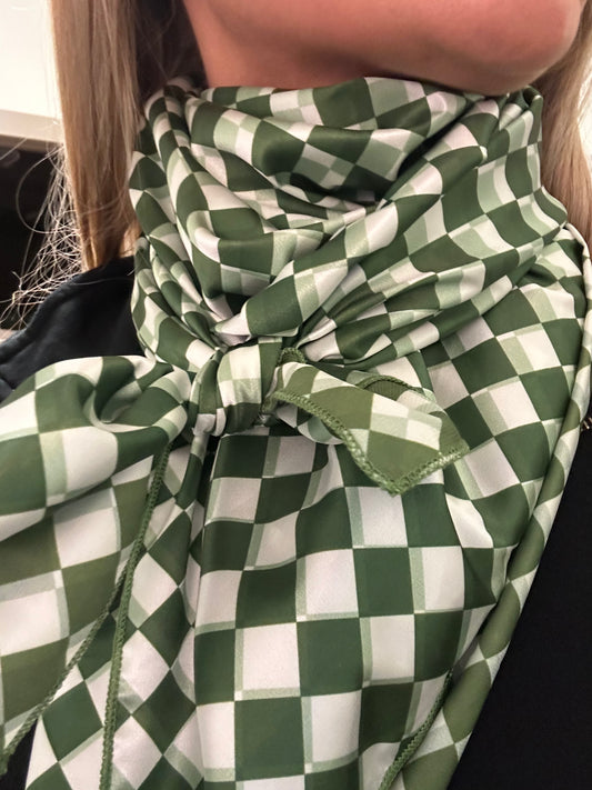 Pep Rally Green Wild Rag/Scarf