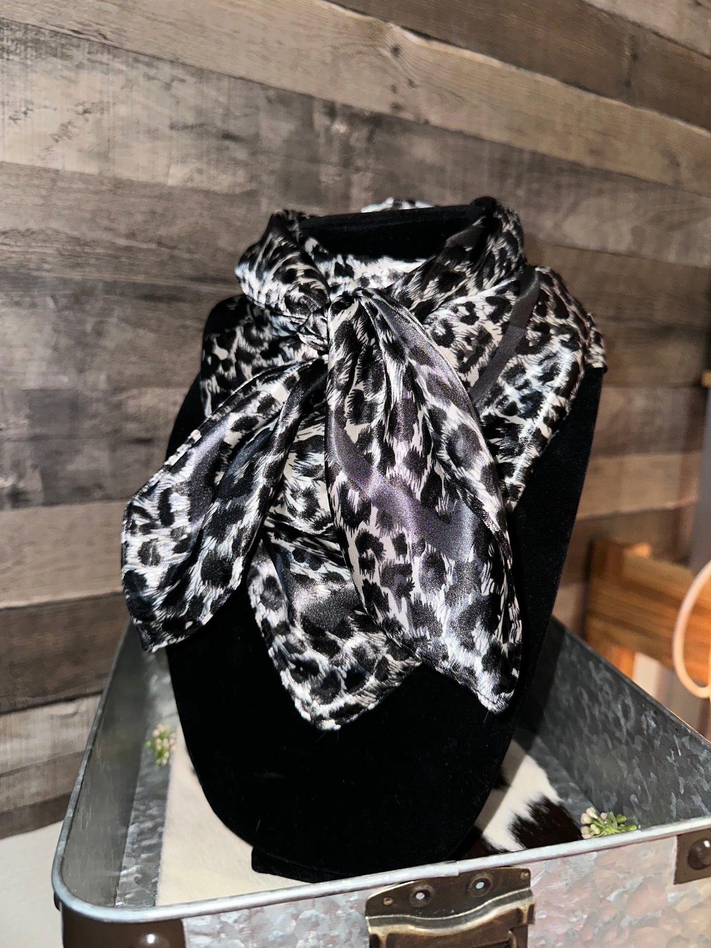 Snow Leopard Wild Rag/Scarf