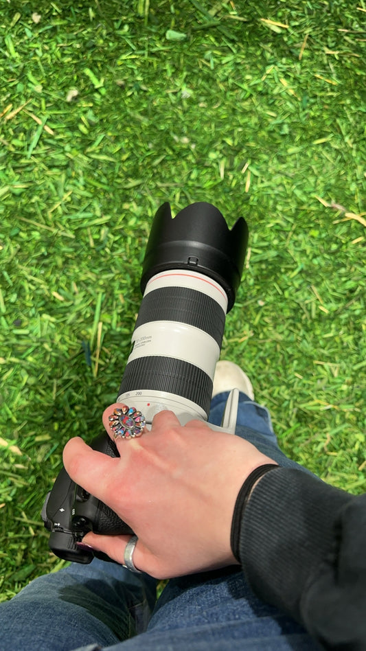 Rainbow Spiny Turquoise Ring