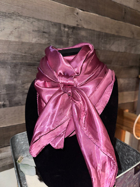 Solid Rose Wild Rag/Scarf