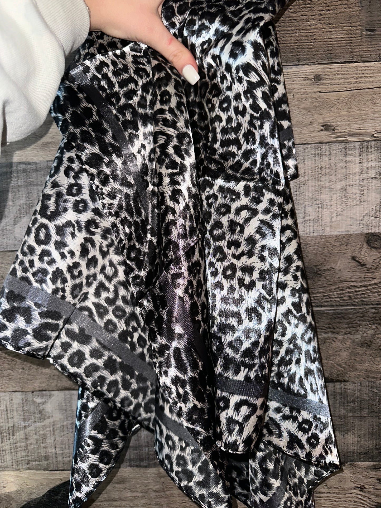 Snow Leopard Wild Rag/Scarf